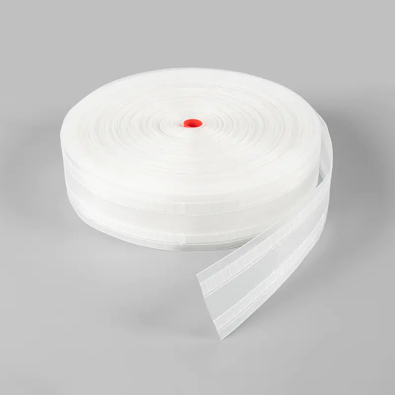 Transparent Nylon Flat Positioning Curtain Tape