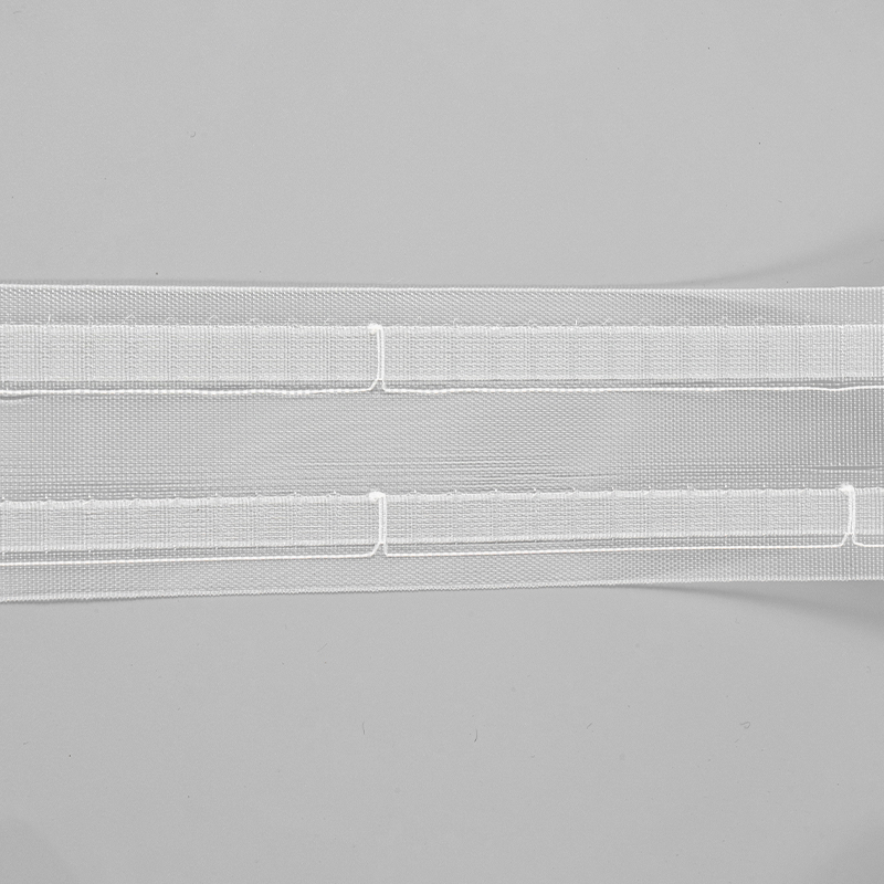 Transparent Nylon Flat Positioning Curtain Tape