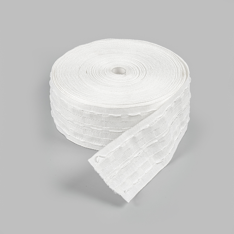 Three Cord Three Pocket Fabric Curtain Tape