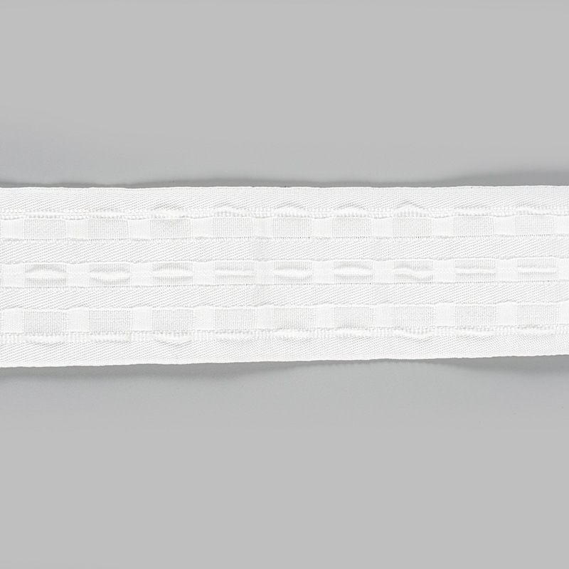 Three Cord Three Pocket Fabric Curtain Tape