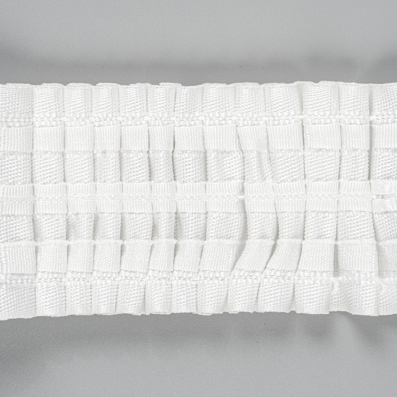 Three Cord Three Pocket Fabric Curtain Tape