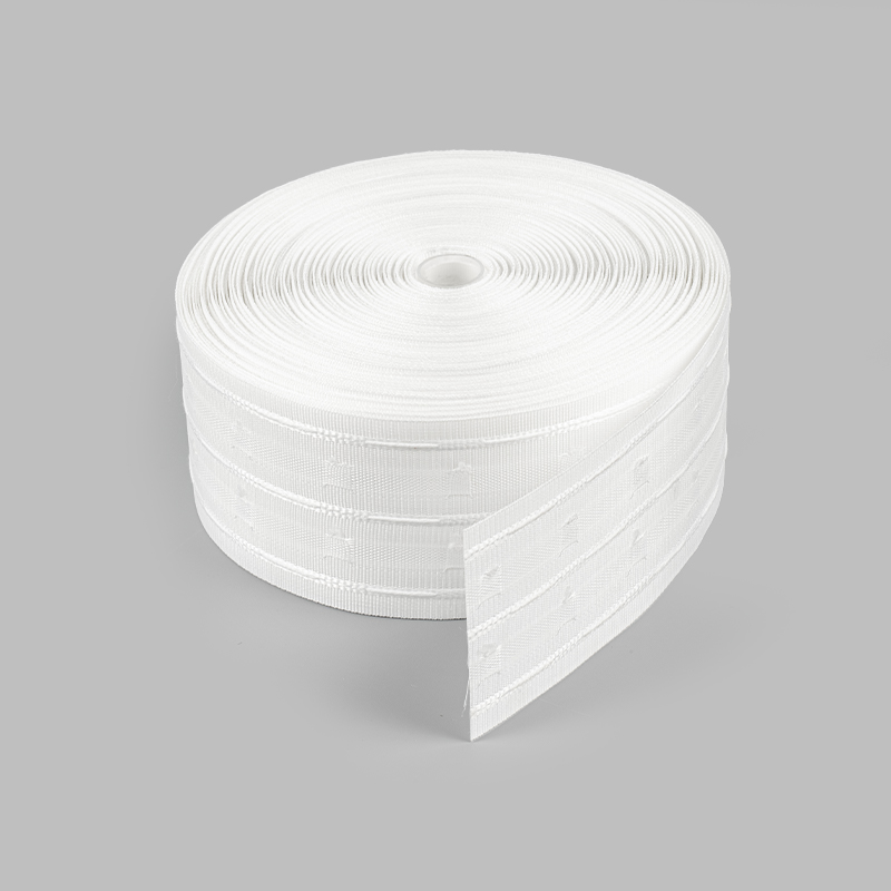 Three Cord Two Pocket Fabric Curtain Tape