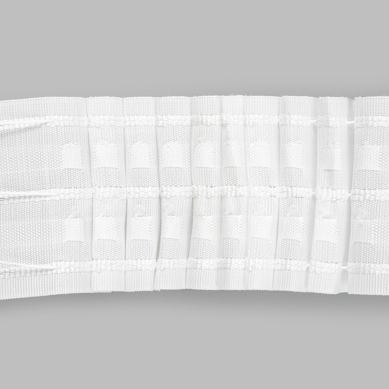 Three Cord Two Pocket Fabric Curtain Tape