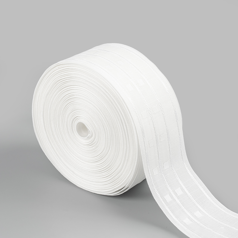 Four Cord Two Pocket Fabric Curtain Tape