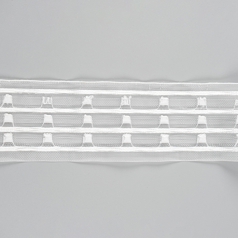Four Cord Three Pocket Nylon Curtain Tape