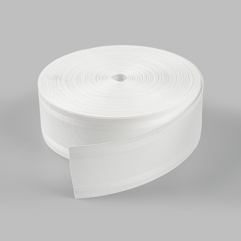 Two Stripe Jacquard Fabric Flat Curtain Pleat Tape