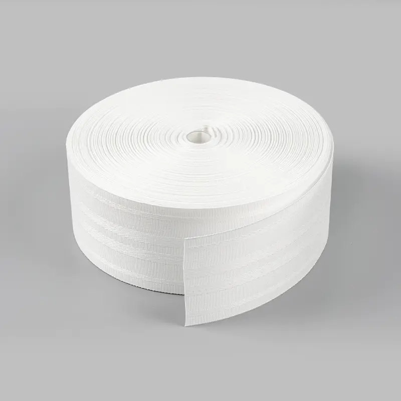 Four Stripe Jacquard Fabric Flat Curtain Pleat Tape