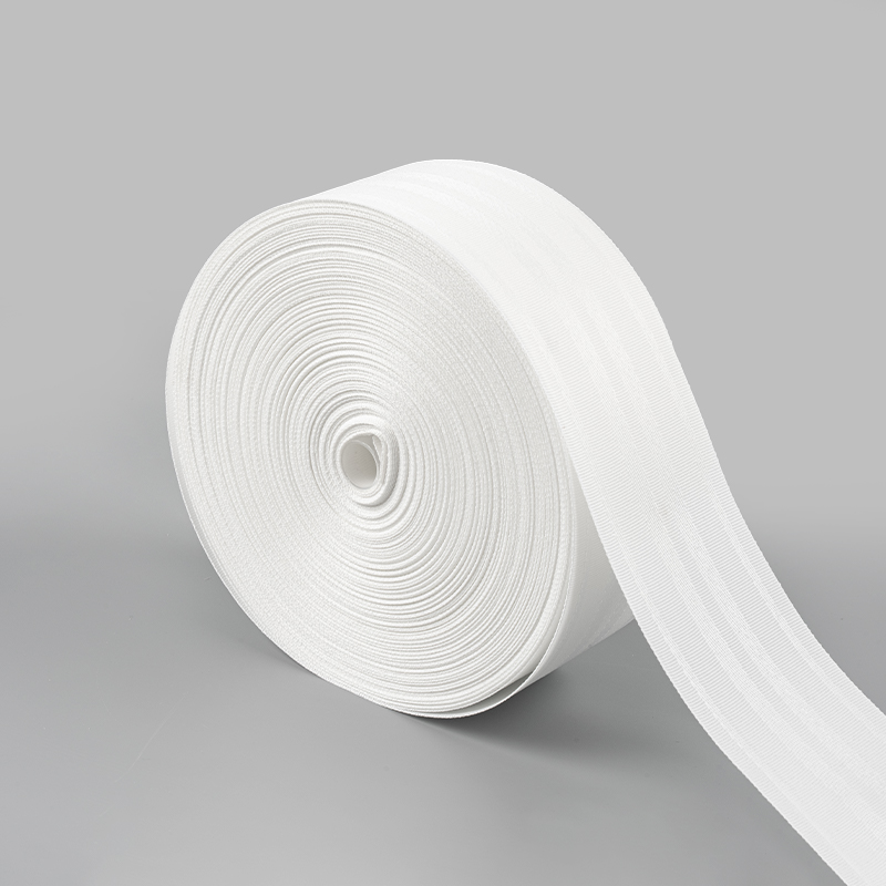 Four Stripe Jacquard Fabric Flat Curtain Pleat Tape