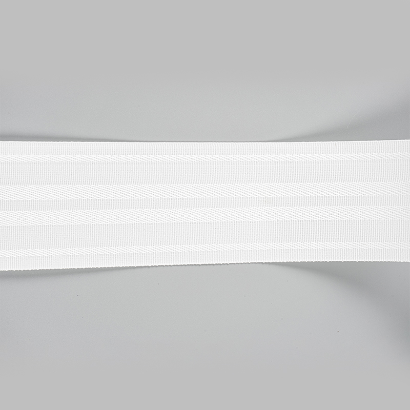 Four Stripe Jacquard Fabric Flat Curtain Pleat Tape