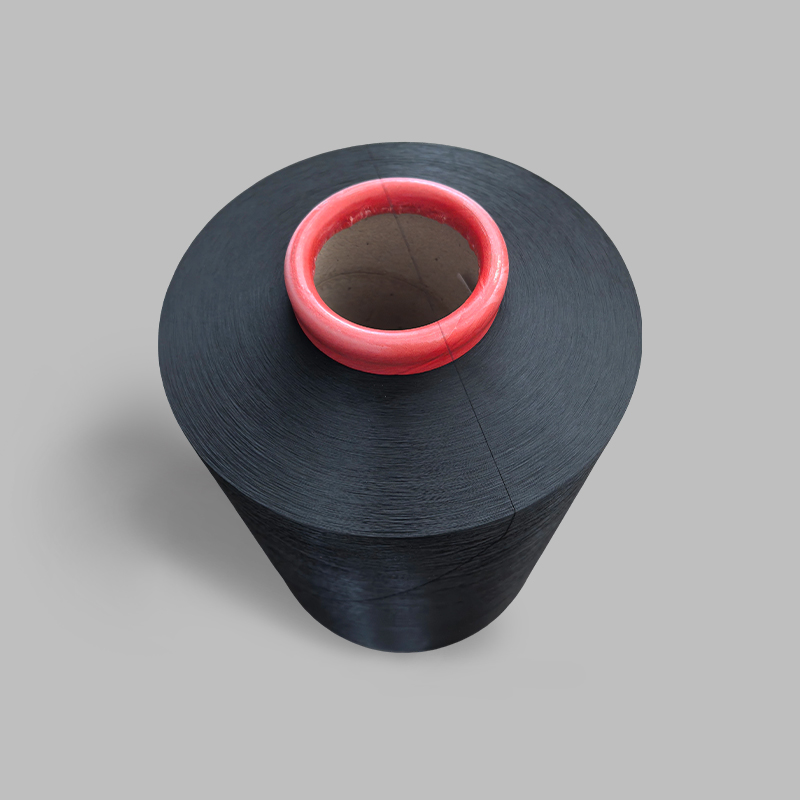 Deep Black Polyester Yarn
