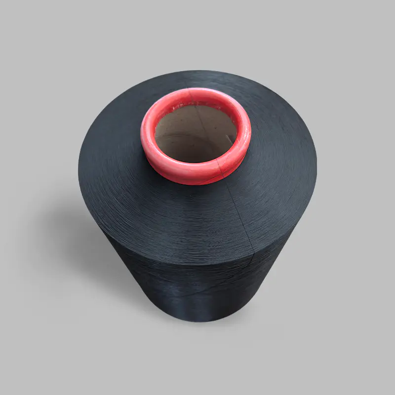 Deep Black Polyester Yarn
